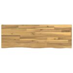 vidaXL Obdĺžnikový stôl 90 x 50 x 3,5 cm Obdĺžnikový Biela – Obrázok 5
