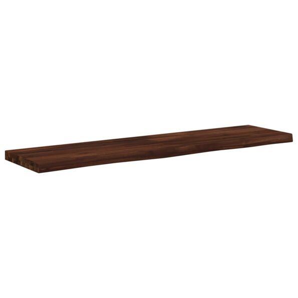 vidaXL Obdĺžnikový stôl 90 x 50 x 3,5 cm Obdĺžnikový Tmavohnedá – Obrázok 2