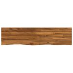 vidaXL Obdĺžnikový stôl 90 x 50 x 3,5 cm Obdĺžnikový Prírodná – Obrázok 5
