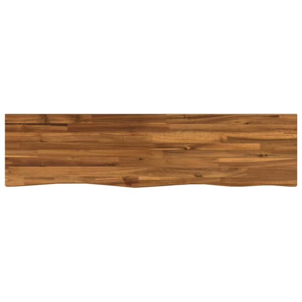 vidaXL Obdĺžnikový stôl 90 x 50 x 3,5 cm Obdĺžnikový Prírodná – Obrázok 5