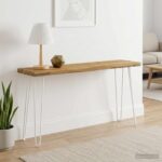 vidaXL Obdĺžnikový stôl 90 x 50 x 3,5 cm Obdĺžnikový Biela