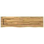 vidaXL Obdĺžnikový stôl 90 x 50 x 3,5 cm Obdĺžnikový Biela – Obrázok 4