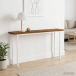 vidaXL Obdĺžnikový stôl 90 x 50 x 3,5 cm Obdĺžnikový Prírodná
