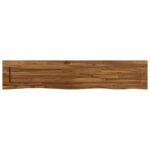 vidaXL Obdĺžnikový stôl 90 x 50 x 3,5 cm Obdĺžnikový Prírodná – Obrázok 4