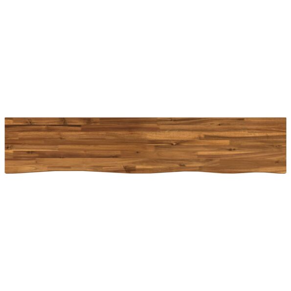 vidaXL Obdĺžnikový stôl 90 x 50 x 3,5 cm Obdĺžnikový Prírodná – Obrázok 5