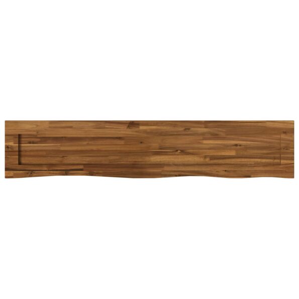 vidaXL Obdĺžnikový stôl 90 x 50 x 3,5 cm Obdĺžnikový Prírodná – Obrázok 4