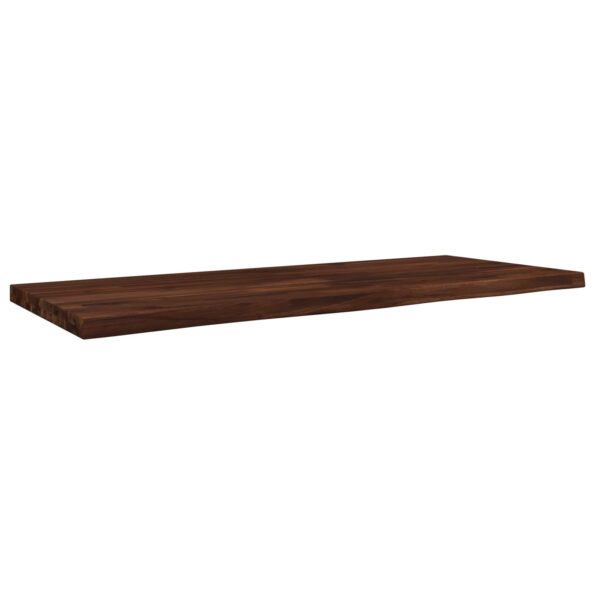 vidaXL Obdĺžnikový stôl 90 x 50 x 3,5 cm Obdĺžnikový Tmavohnedá – Obrázok 3