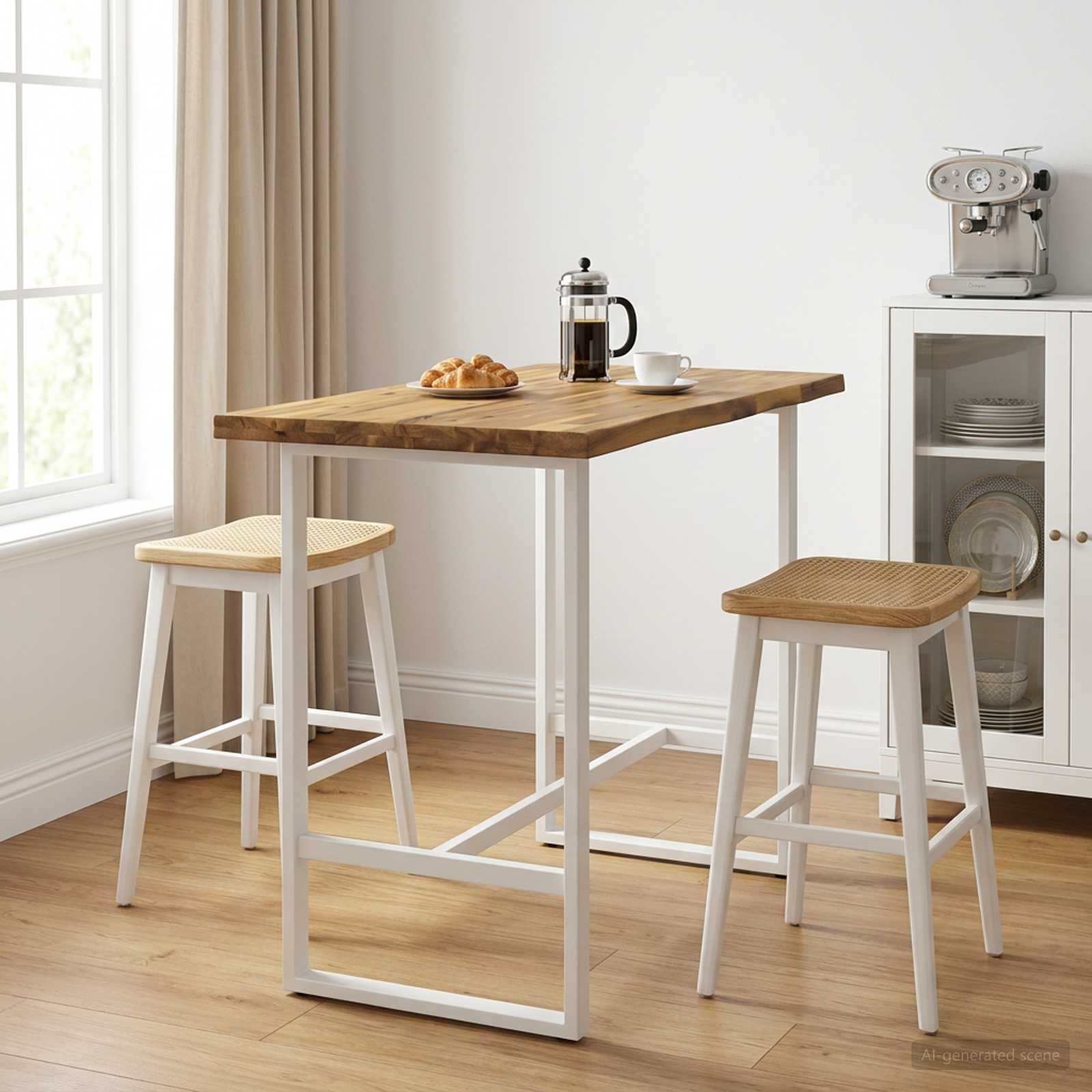 938463_1.jpg vidaXL Obdĺžnikový stôl 90 x 50 x 3,5 cm Obdĺžnikový Biela – Obrázok 1