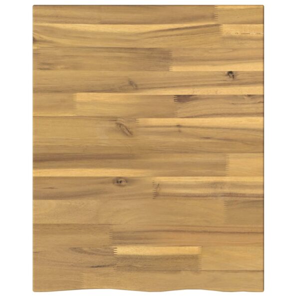 vidaXL Obdĺžnikový stôl 50 x 50 x 3,5 cm Štvorcový Biela – Obrázok 2