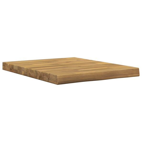 vidaXL Obdĺžnikový stôl 50 x 50 x 3,5 cm Štvorcový Biela – Obrázok 3