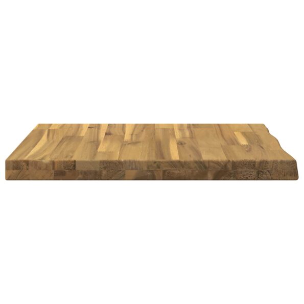 vidaXL Obdĺžnikový stôl 50 x 50 x 3,5 cm Štvorcový Biela – Obrázok 4