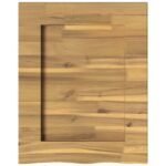 vidaXL Obdĺžnikový stôl 50 x 50 x 3,5 cm Štvorcový Biela – Obrázok 5