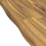 vidaXL Obdĺžnikový stôl 50 x 50 x 3,5 cm Štvorcový Biela – Obrázok 6