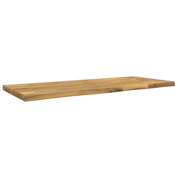 vidaXL Obdĺžnikový stôl 90 x 50 x 3,5 cm Obdĺžnikový Biela – Obrázok 3
