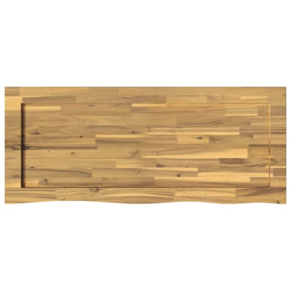 vidaXL Obdĺžnikový stôl 90 x 50 x 3,5 cm Obdĺžnikový Biela – Obrázok 5
