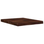 vidaXL Obdĺžnikový stôl 60 x 60 x 3,5 cm Štvorcový Tmavohnedá – Obrázok 3