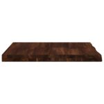 vidaXL Obdĺžnikový stôl 60 x 60 x 3,5 cm Štvorcový Tmavohnedá – Obrázok 4
