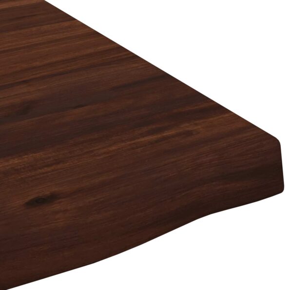 vidaXL Obdĺžnikový stôl 60 x 60 x 3,5 cm Štvorcový Tmavohnedá – Obrázok 6