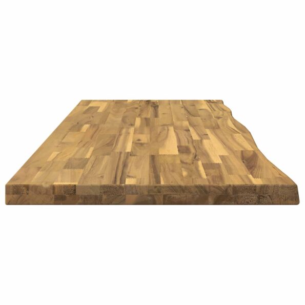 vidaXL Obdĺžnikový stôl 90 x 50 x 3,5 cm Obdĺžnikový Biela – Obrázok 3