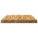 vidaXL Obdĺžnikový stôl 90 x 50 x 3,5 cm Obdĺžnikový Biela – Obrázok 4