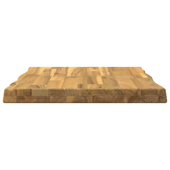vidaXL Obdĺžnikový stôl 90 x 50 x 3,5 cm Obdĺžnikový Biela – Obrázok 4