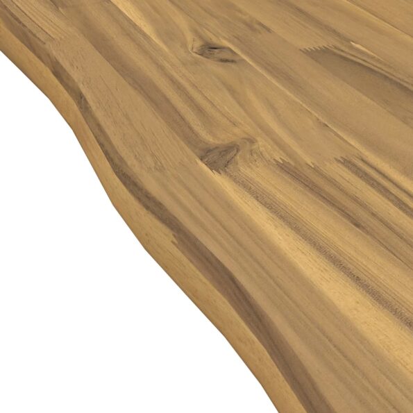 vidaXL Obdĺžnikový stôl 90 x 50 x 3,5 cm Obdĺžnikový Biela – Obrázok 7