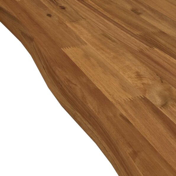 vidaXL Obdĺžnikový stôl 90 x 50 x 3,5 cm Obdĺžnikový Prírodná – Obrázok 7