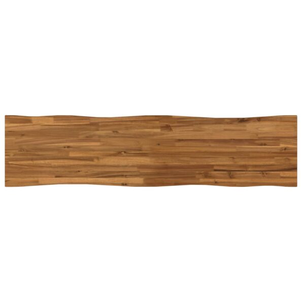 vidaXL Obdĺžnikový stôl 90 x 50 x 3,5 cm Obdĺžnikový Prírodná – Obrázok 2
