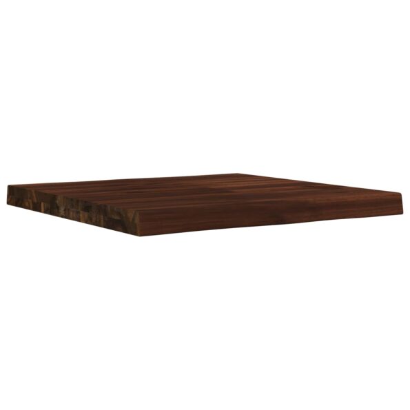 vidaXL Obdĺžnikový stôl 60 x 60 x 3,5 cm Štvorcový Tmavohnedá – Obrázok 3