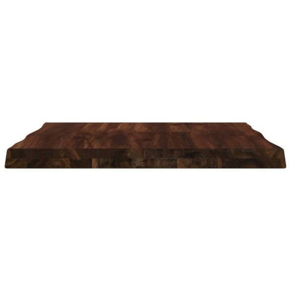 vidaXL Obdĺžnikový stôl 60 x 60 x 3,5 cm Štvorcový Tmavohnedá – Obrázok 4