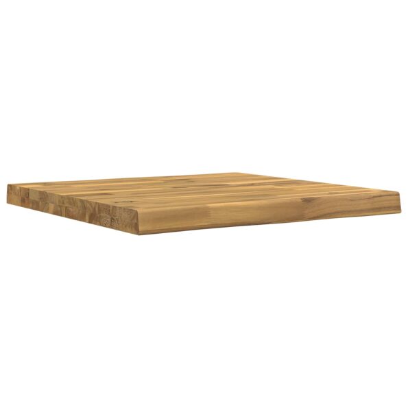 vidaXL Obdĺžnikový stôl 60 x 60 x 3,5 cm Štvorcový Biela – Obrázok 3