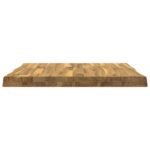 vidaXL Obdĺžnikový stôl 60 x 60 x 3,5 cm Štvorcový Biela – Obrázok 4