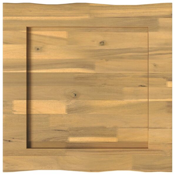 vidaXL Obdĺžnikový stôl 60 x 60 x 3,5 cm Štvorcový Biela – Obrázok 5