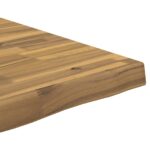 vidaXL Obdĺžnikový stôl 60 x 60 x 3,5 cm Štvorcový Biela – Obrázok 6
