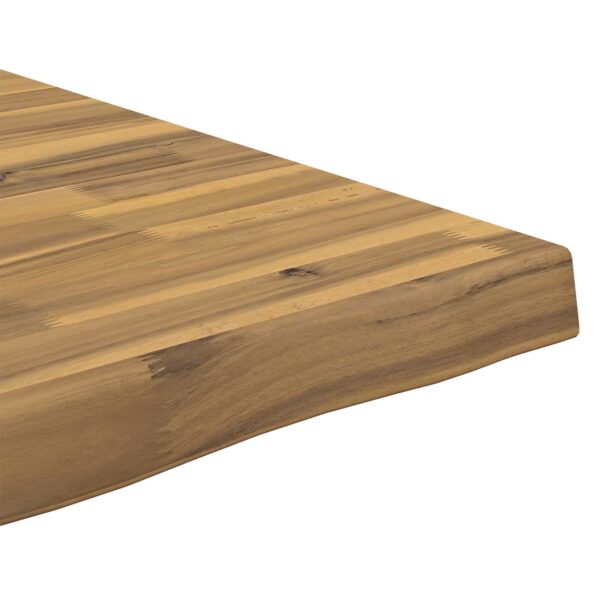 vidaXL Obdĺžnikový stôl 60 x 60 x 3,5 cm Štvorcový Biela – Obrázok 6