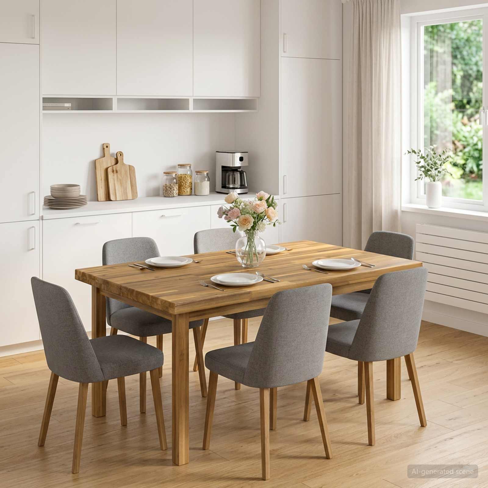 938631_1.jpg vidaXL Obdĺžnikový stôl 70 x 70 x 3,5 cm Štvorcový Biela – Obrázok 1