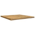 vidaXL Obdĺžnikový stôl 80 x 80 x 3,5 cm Štvorcový Biela – Obrázok 2