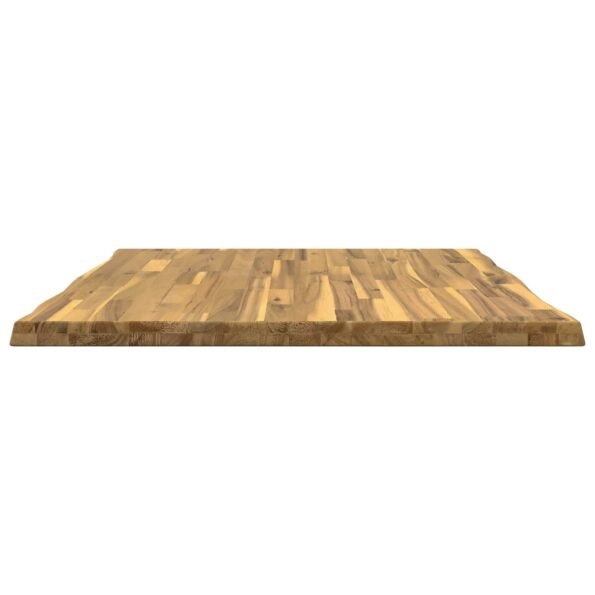 vidaXL Obdĺžnikový stôl 80 x 80 x 3,5 cm Štvorcový Biela – Obrázok 3