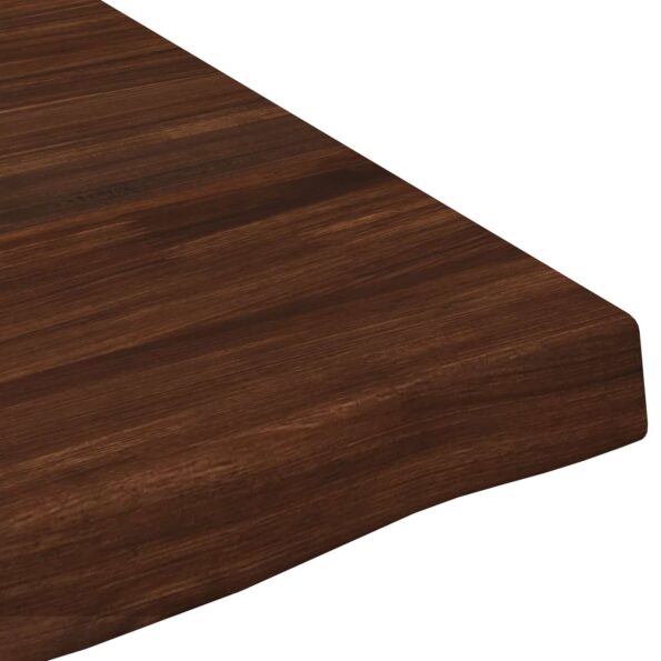 vidaXL Obdĺžnikový stôl 90 x 90 x 3,5 cm Štvorcový Tmavohnedá – Obrázok 5