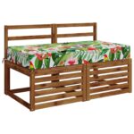 vidaXL Podložka na sedadlo SOEST 100% polyester Viacfarebný – Obrázok 3