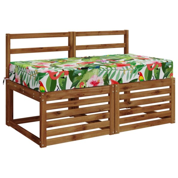 vidaXL Podložka na sedadlo SOEST 100% polyester Viacfarebný – Obrázok 3