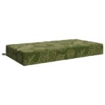 vidaXL Podložka na sedadlo SOEST 100% polyester Dizajn s listom – Obrázok 2