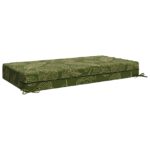 vidaXL Podložka na sedadlo SOEST 100% polyester Dizajn s listom – Obrázok 5