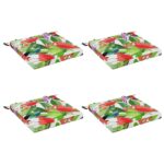 vidaXL 4-dielne sedacie vankúše SOEST 4 ks 100% polyester Viacfarebný – Obrázok 2