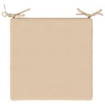 vidaXL 4-dielne sedacie vankúše SOEST 4 ks 100% polyester Krémová – Obrázok 5