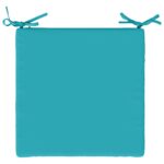 vidaXL 4-dielne sedacie vankúše SOEST 4 ks 100% polyester Tyrkysová – Obrázok 6