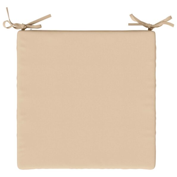vidaXL 4-dielne sedacie vankúše SOEST 4 ks 100% polyester Krémová – Obrázok 5