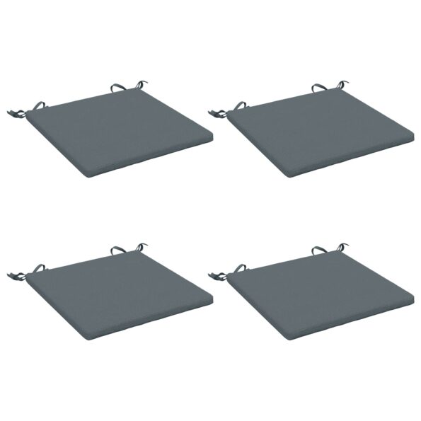 vidaXL 4-dielne sedacie vankúše SOEST 4 ks 100% polyester Modrá – Obrázok 2
