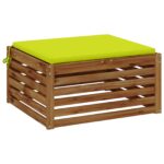 vidaXL 1-dielny sedací vankúš SOEST 100% polyester Žiarivá zelená – Obrázok 3
