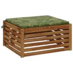 vidaXL 1-dielny sedací vankúš SOEST 100% polyester Design s listami – Obrázok 3